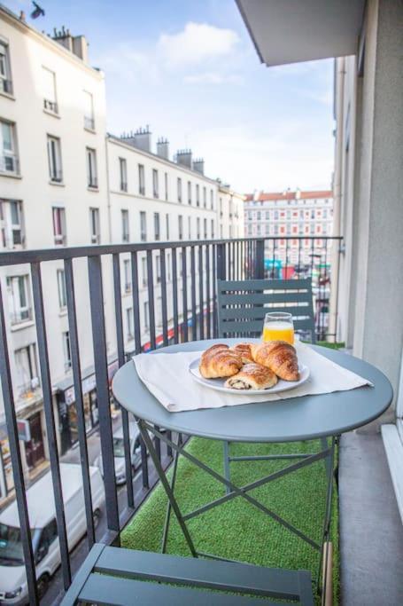 Grand 2 Pieces Balcon Parking Porte Paris オーベルヴィリエ エクステリア 写真